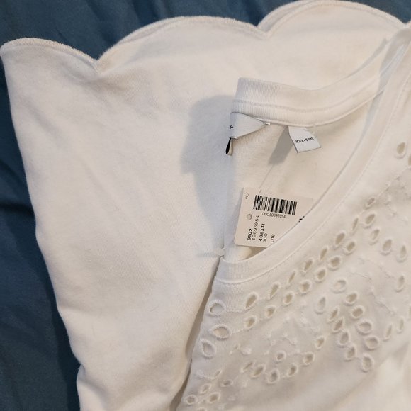 Reitmans White Sleeveless Top, Size XXL, NWT - Picture 4 of 6